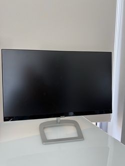 Set of Two HD LCD Philips Monitors with Dual Monitor Mount