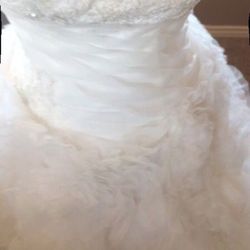 Wedding Dress With Veil Best Offer!