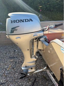 Honda 20hp 4 stroke outboard