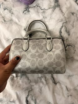Small Rowan Silver Crossbody Bag