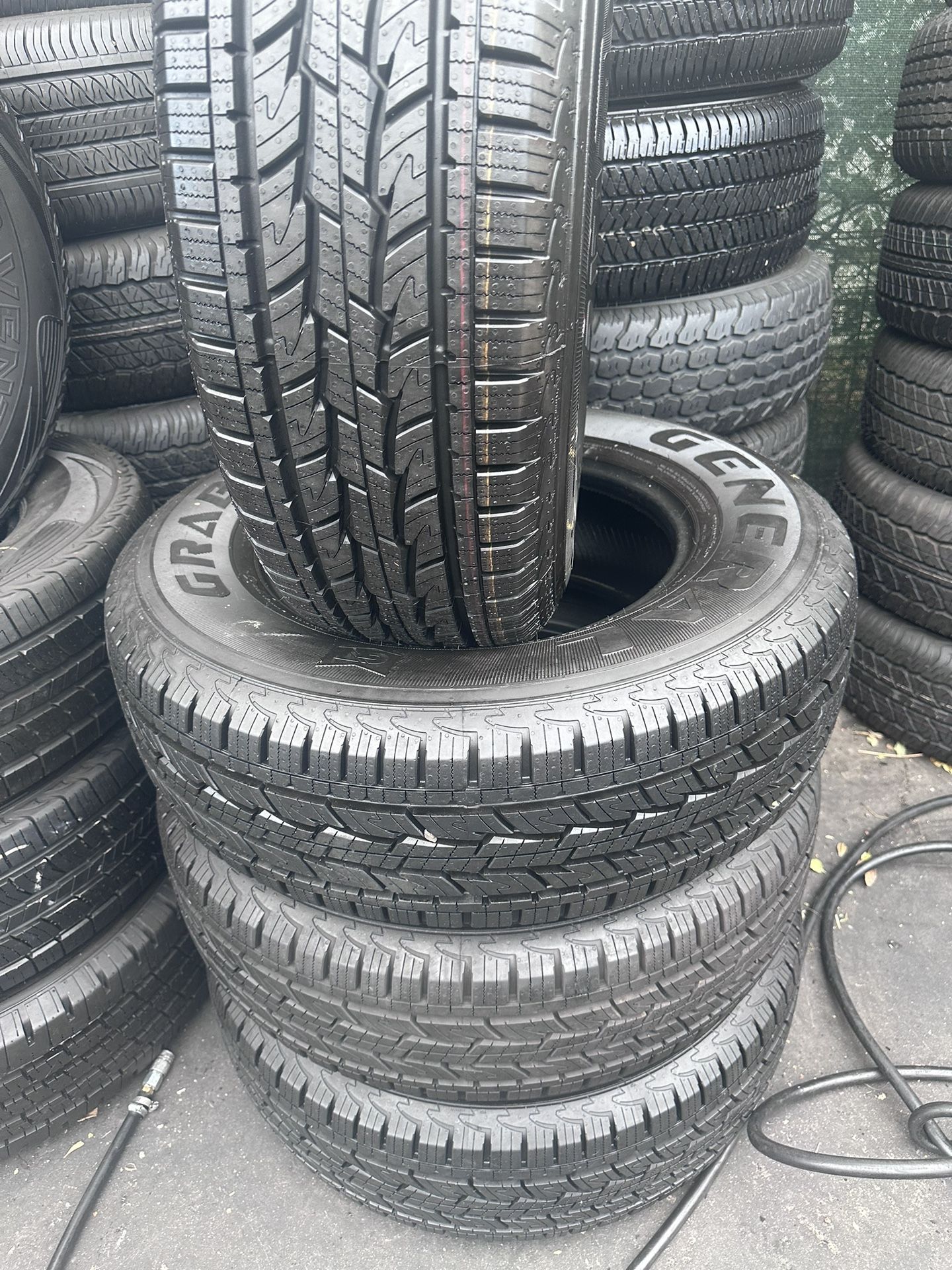 GOOD USED TIRES GENERAL LT245 /75 R17 AND WE HAVE MANY SIZES P255 /70 ...