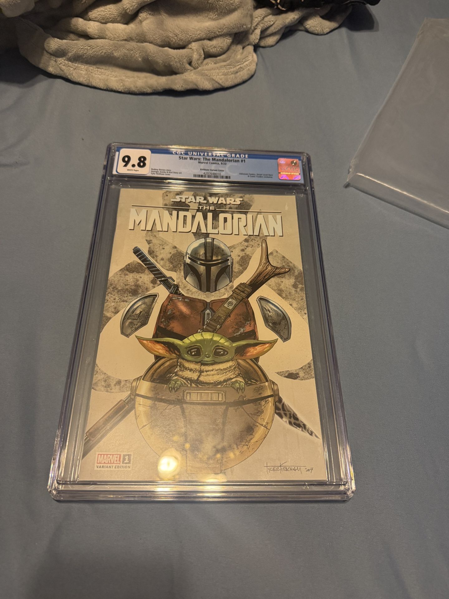 Star Wars The Mandalorian CGC 9.8 Comic