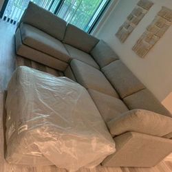 Full Sectional, Plus Ottoman  