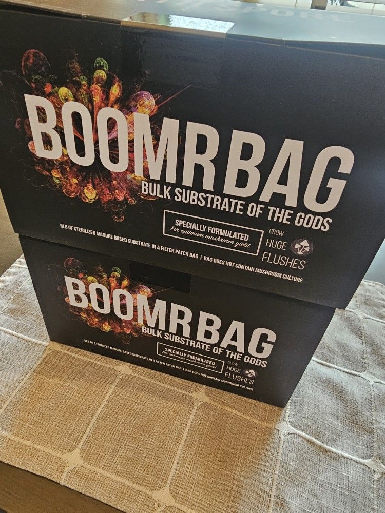 (2) Boomer Bag Bulk Substrate