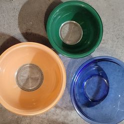 PYREX BOWLS 3 PIECE SET
