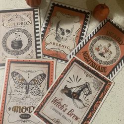 Halloween Greeting Card Set