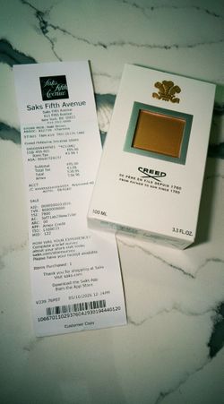 Creed Millésime Impérial with receipt