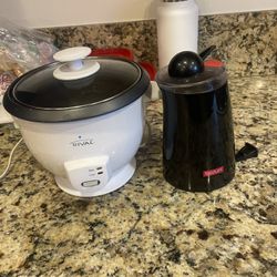 Rice cooker And Coffee Bean Grinder