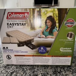 Coleman 4-In-1 Twin/King Air Mattress