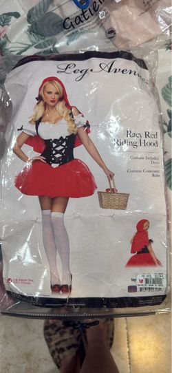 Leg Avenue Racy Red Riding Hood Costume - XL
