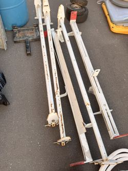 Heavy Duty Steel Van Ladder Rack Set – Contractor Work Van – Adjustable- universal fit