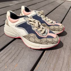 Authentic Gucci GG Sneakers – Women’s Size 7 