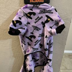 Dog Halloween Pajamas Size Large 