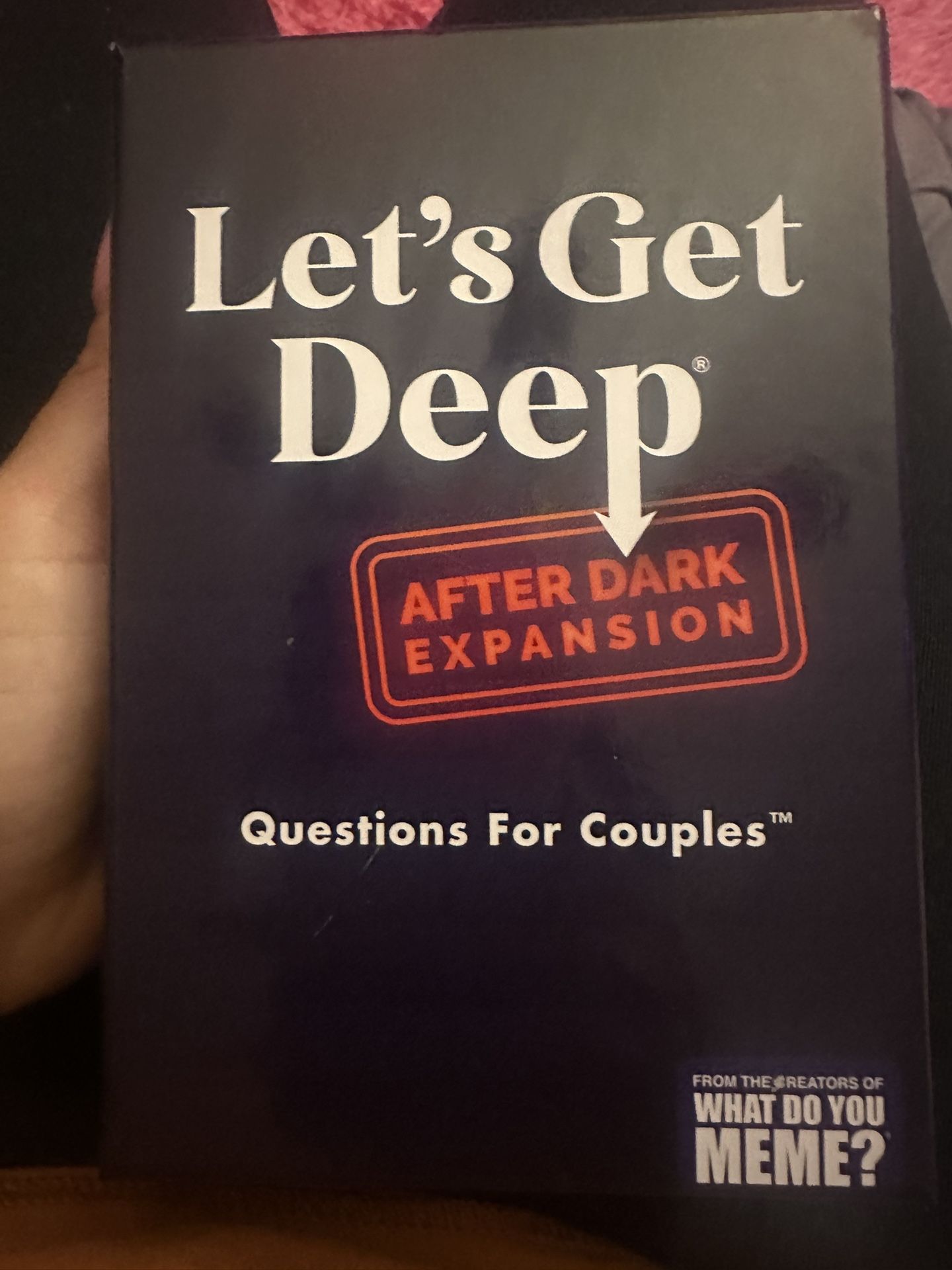 Let’s Get Deep Card Game