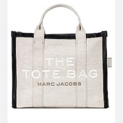 Marc Jacobs  The Medium Summer Canvas Tote Bag in Natural