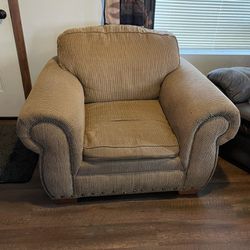 Broyhill Couch Chair And Ottoman