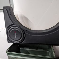 10 in Stealth Subwoofer For MK6 VW Golf
