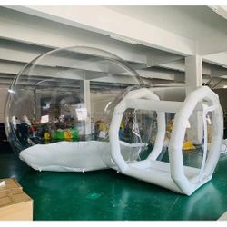 Commercial Bubble House for Sale – 10ft Dome + Tunnel – Like New!