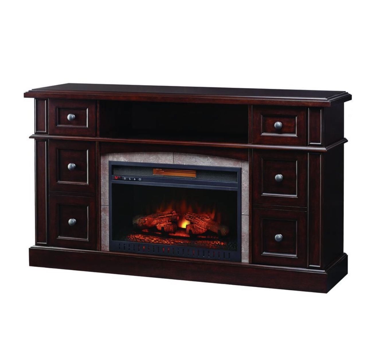 Electric Fireplace Media Console