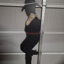 Cowboy Silhouette Decoration