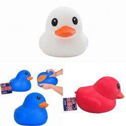 RWB Squishy Duck Set (1 Red, 1 Blue, 1 White