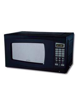 New Rival 0.7 cu Digital Microwave Oven.