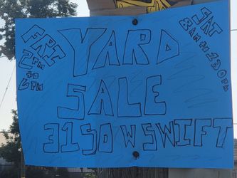 Yard sale
