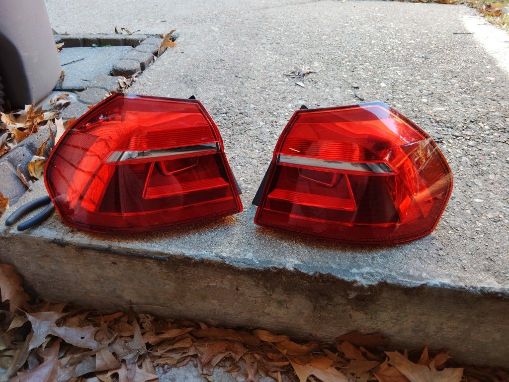 Tail Lights For A 2016 Passat R-line