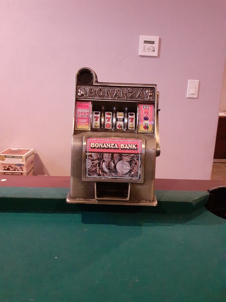 Bonanza Slot Machine Bank