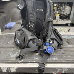 Oceanic Excursion SCUBA BCD w/Air XS 2 Inflator/Octo