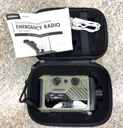Tenergy Hand Crank Solar Emergency Weather Radio