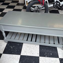 Coffee Table, Grey Color with a storage