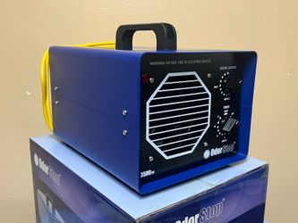 OdorStop Ozone Generator with 3 Ozone Plates and UV ODOR STOP UV Air Purifier OS3500UV *Brand New*