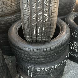 tires un set 225-50-18 , 225/50R18