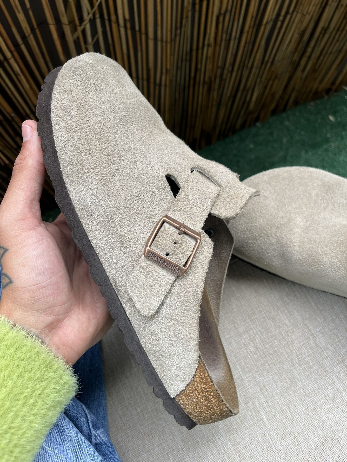 Boston Birkenstock Clog Suede 🥯