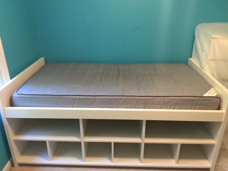 IKEA Bangsund Twin Storage Bed