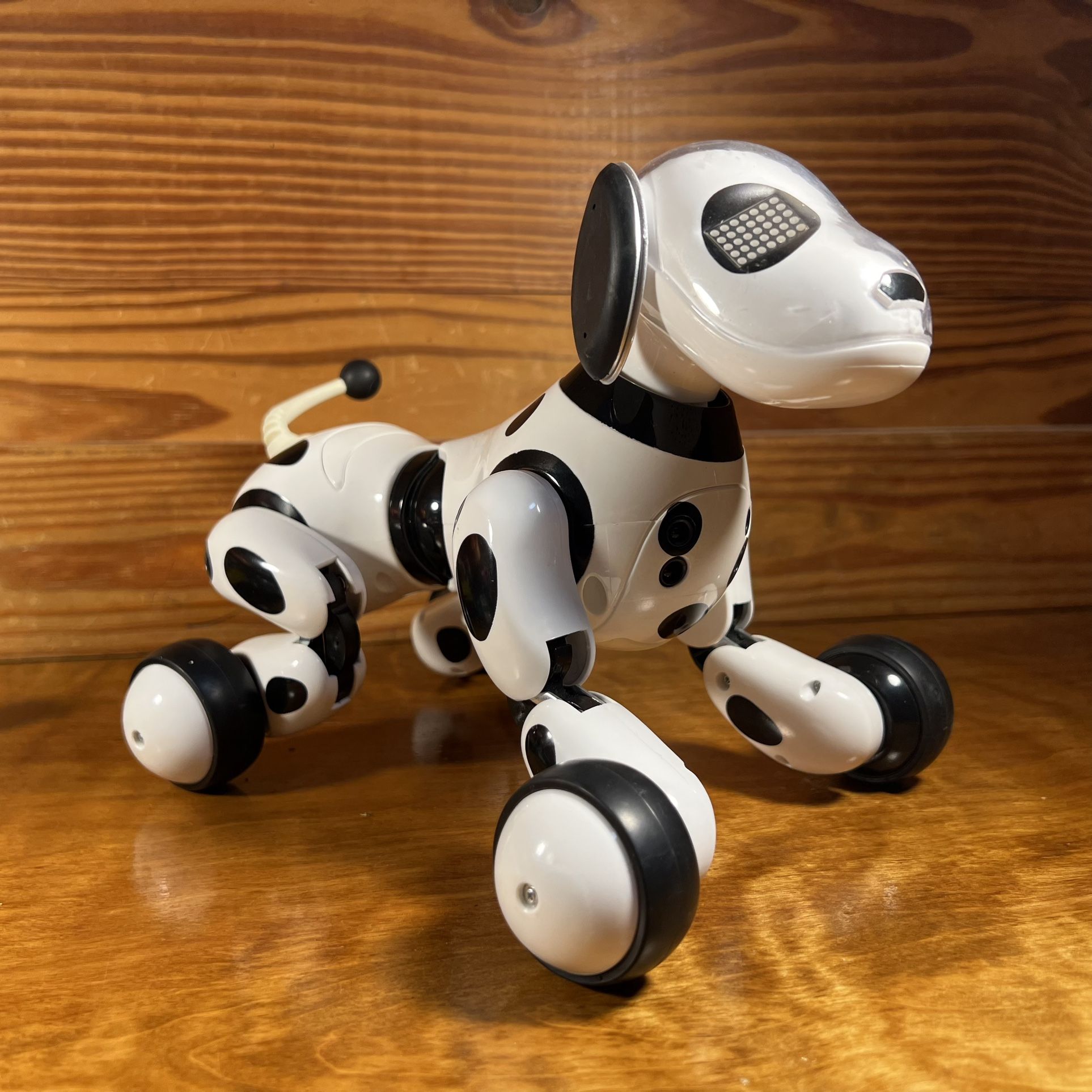 Spin Master Zoomer 2012 Dalmatian Robot Interactive Dog Works GREAT Condition