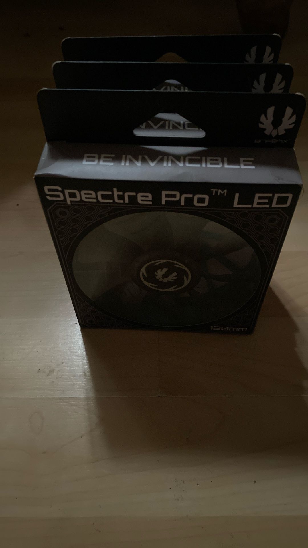 GREEN 120MM SPECTRE PRO LED FANS