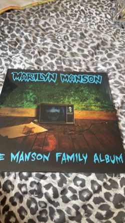MARILYN MANSON MANSON FAMILY ALBUM 2-lp colored vinyl sealed!