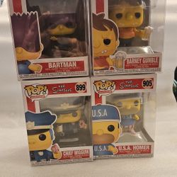 Funko Pop! Vinyl: The Simpsons Four Pack
