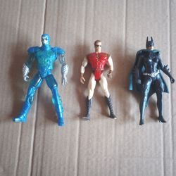 Batman & Robin Action Figure Lot 1997 Kenner