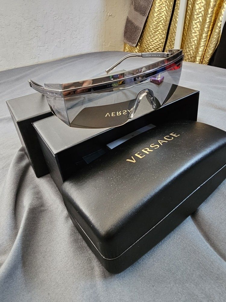 Nice Versace Unisex Sunglasses, 1 Silver, 1 Gold, $130 Each