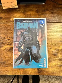 Absolute Batman #1 cover A 2nd print NM