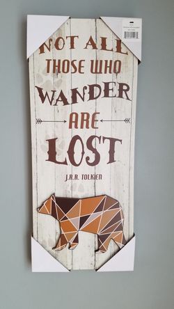 Not All Those Who Wander Are Lost Canvas Art