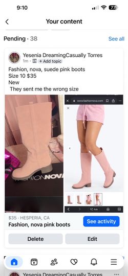 Fashion nova boots