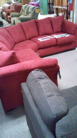 Brand new Sectional With Warranty couch and loveseat available