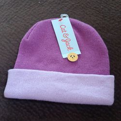 Cat & Jack Purple Beanie