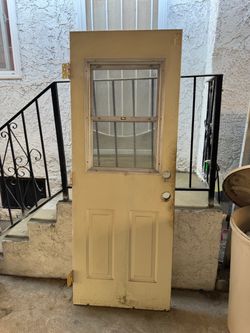 Exterior Metal Skin Half Lite door 29 1/2”x 79”