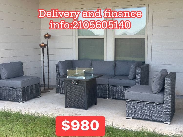 New Inbox Patio Set With Cushions(we Finance And Deliver)