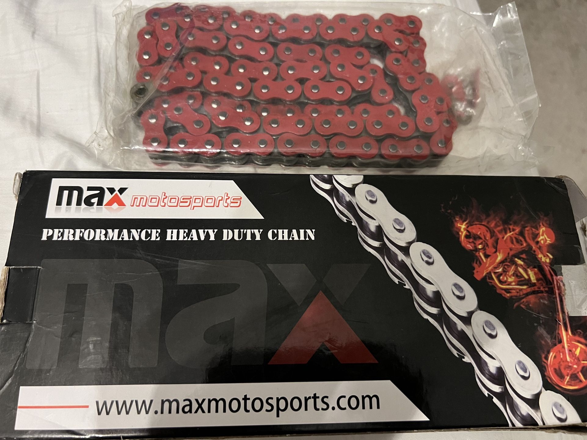 520 O Ring Chain For Yamaha Raptor 700 YFM700R 2006-2018 Red